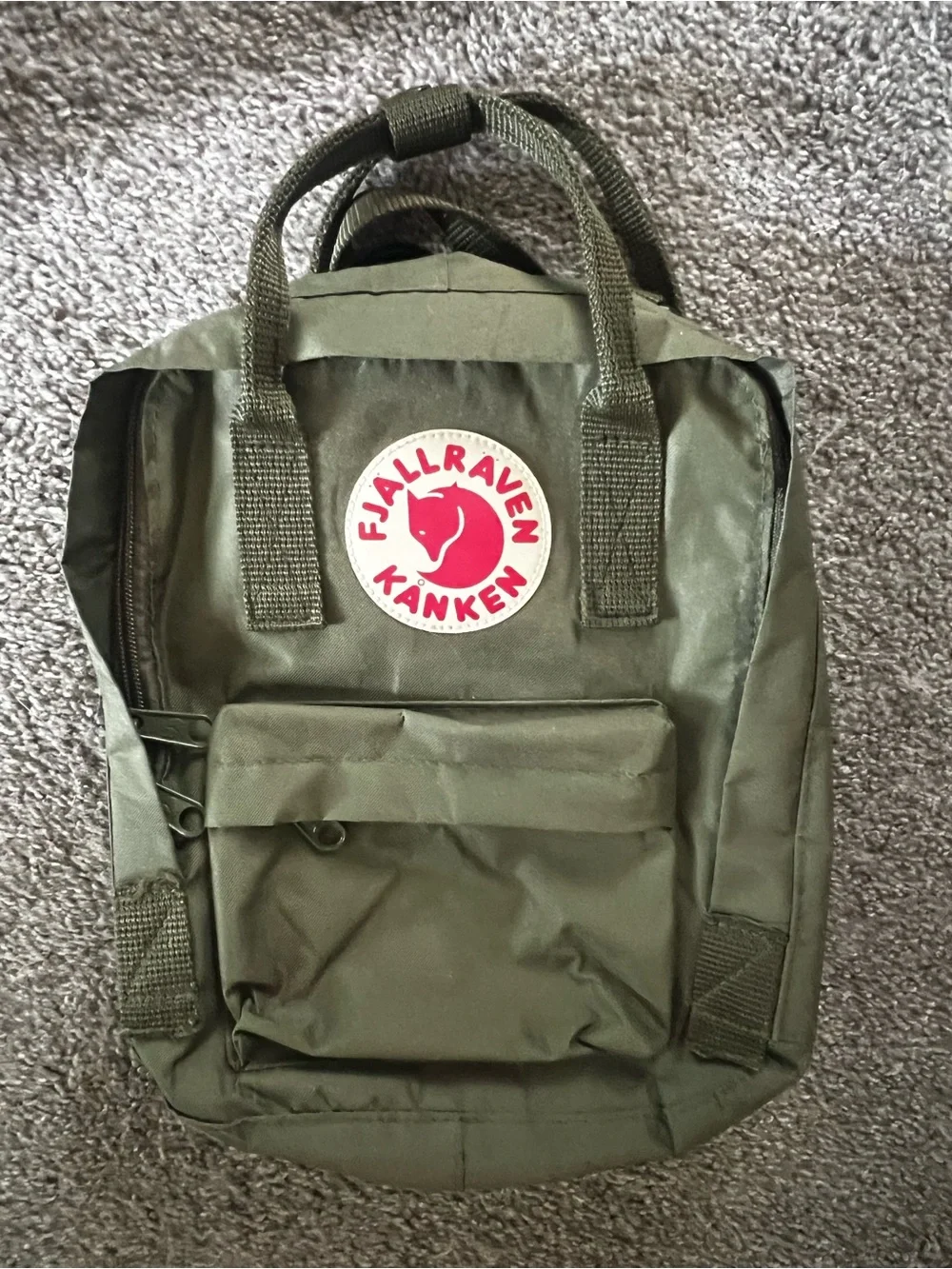 Fjallraven Kånken Mini Backpack - Olive Green